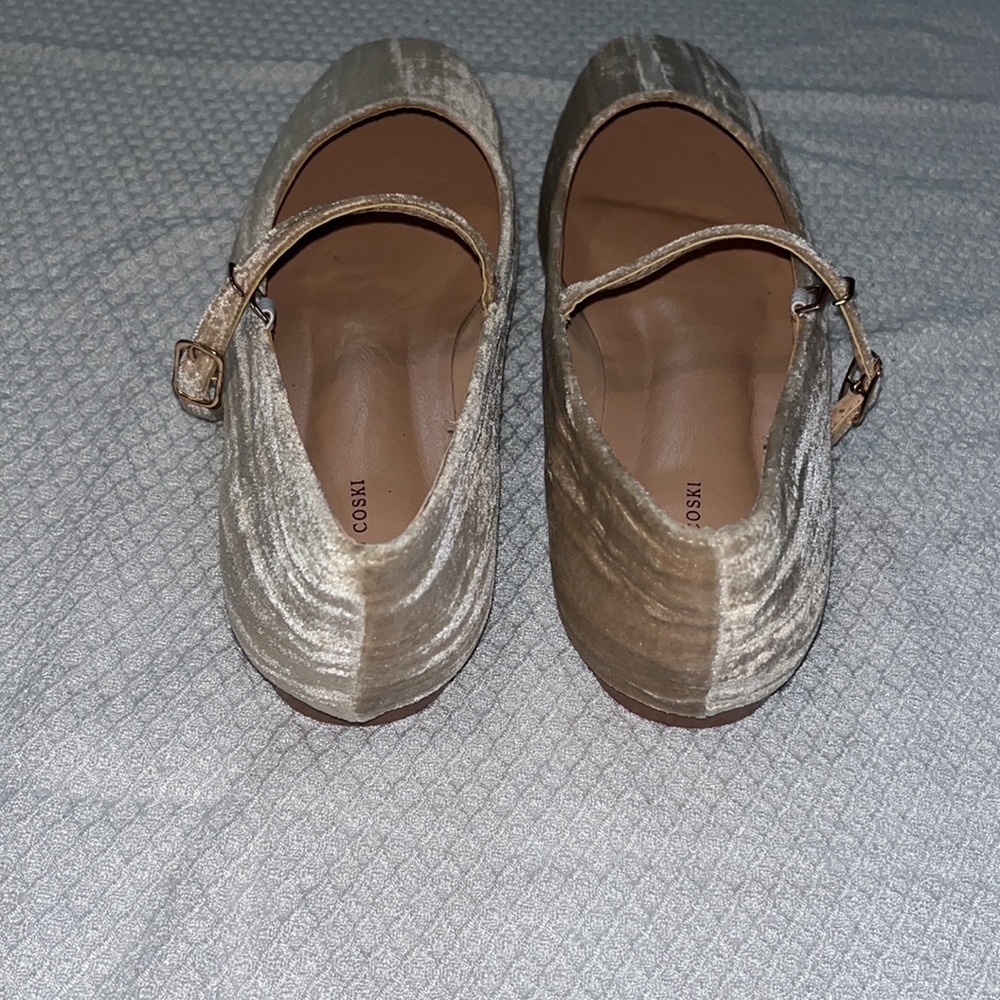 TSKO COSKI Womens Velvet Mary Jane Ballet Flat Size 38 US Size 7.5 - Picture 8 of 12